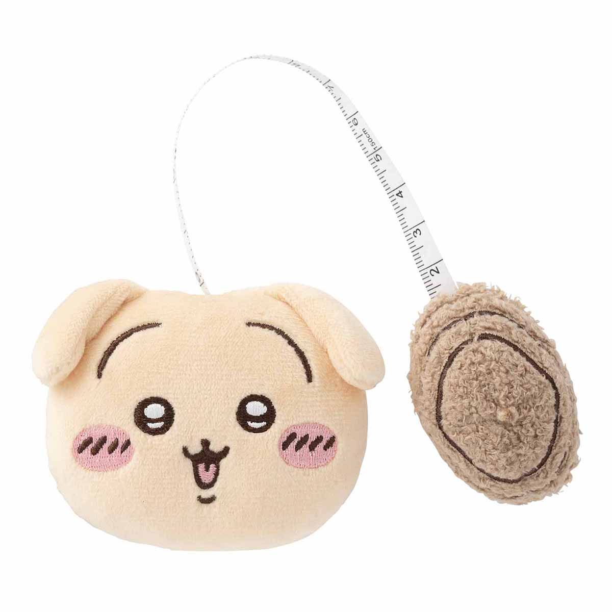 Chiikawa Plush Faced Measuring Tape (Acorn Usagi)