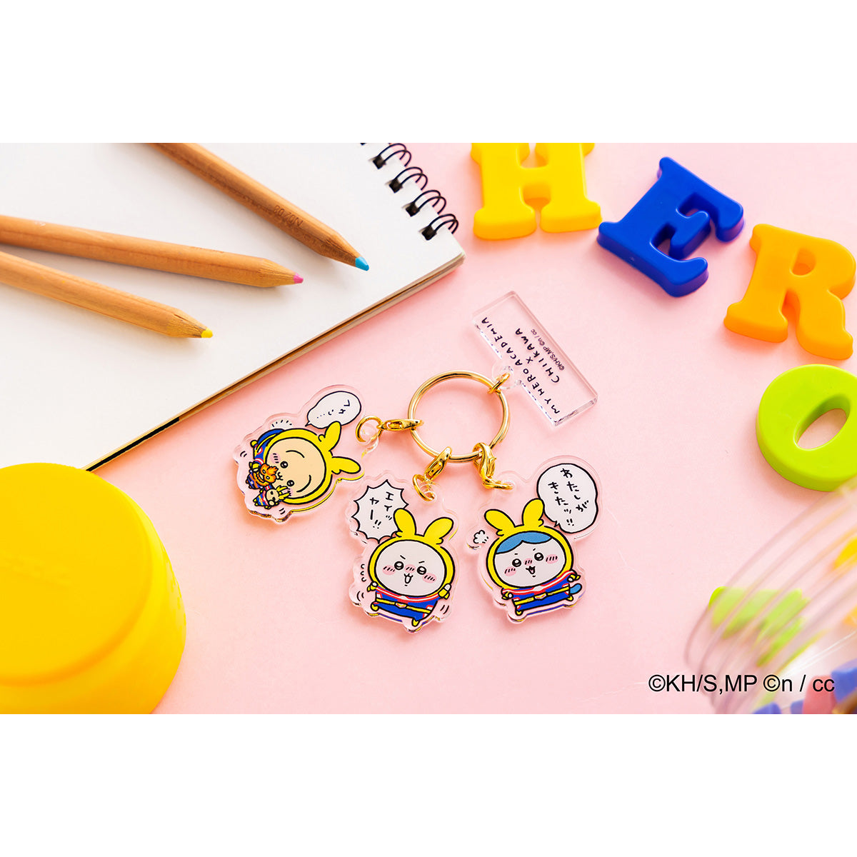 나의 히어로 아카데미아 × 치이카와 3연 아크릴 참