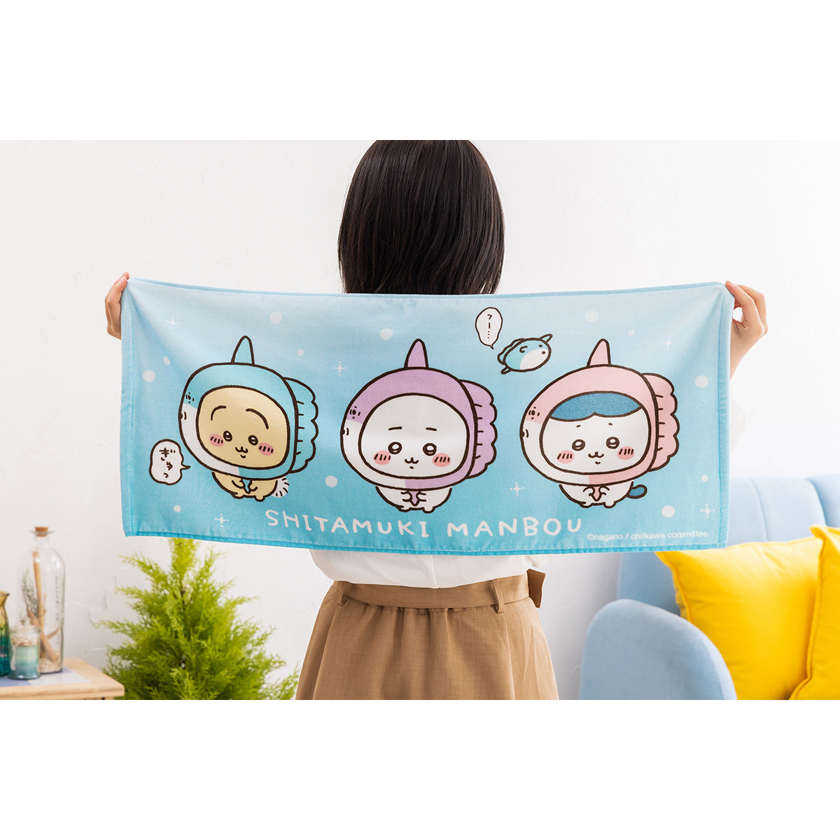 吉伊卡哇水族館 臉部毛巾