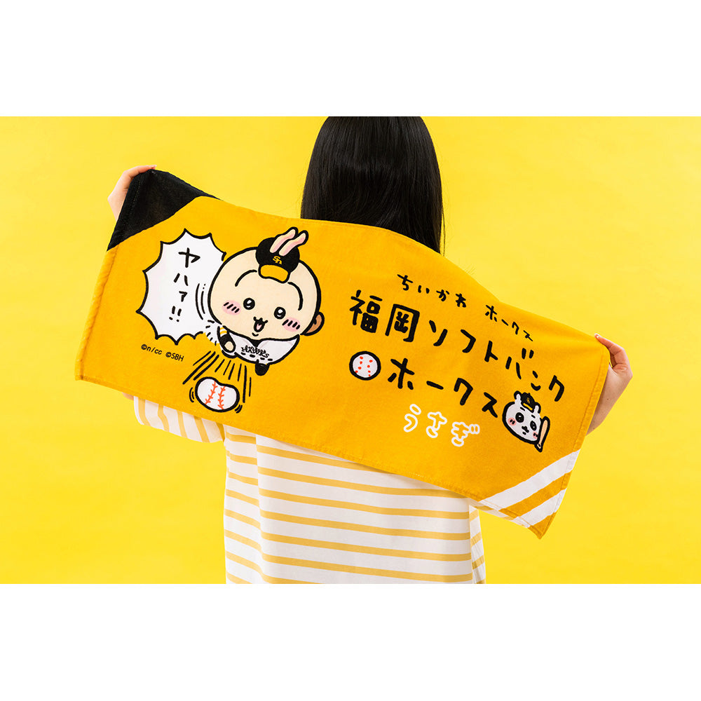 ちいかわ/ホークス フェイスタオル(うさぎ)