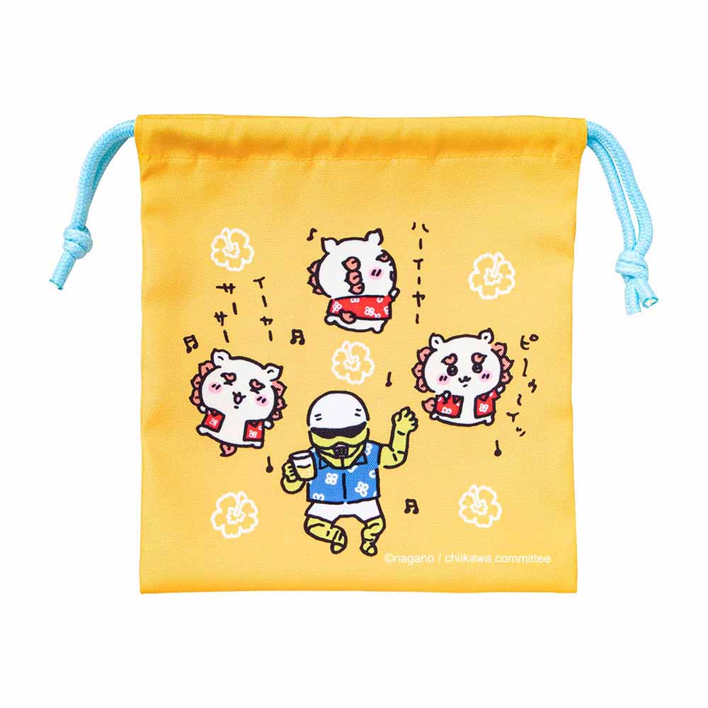 吉伊卡哇 狮萨祭典!!!适中大小的束口袋