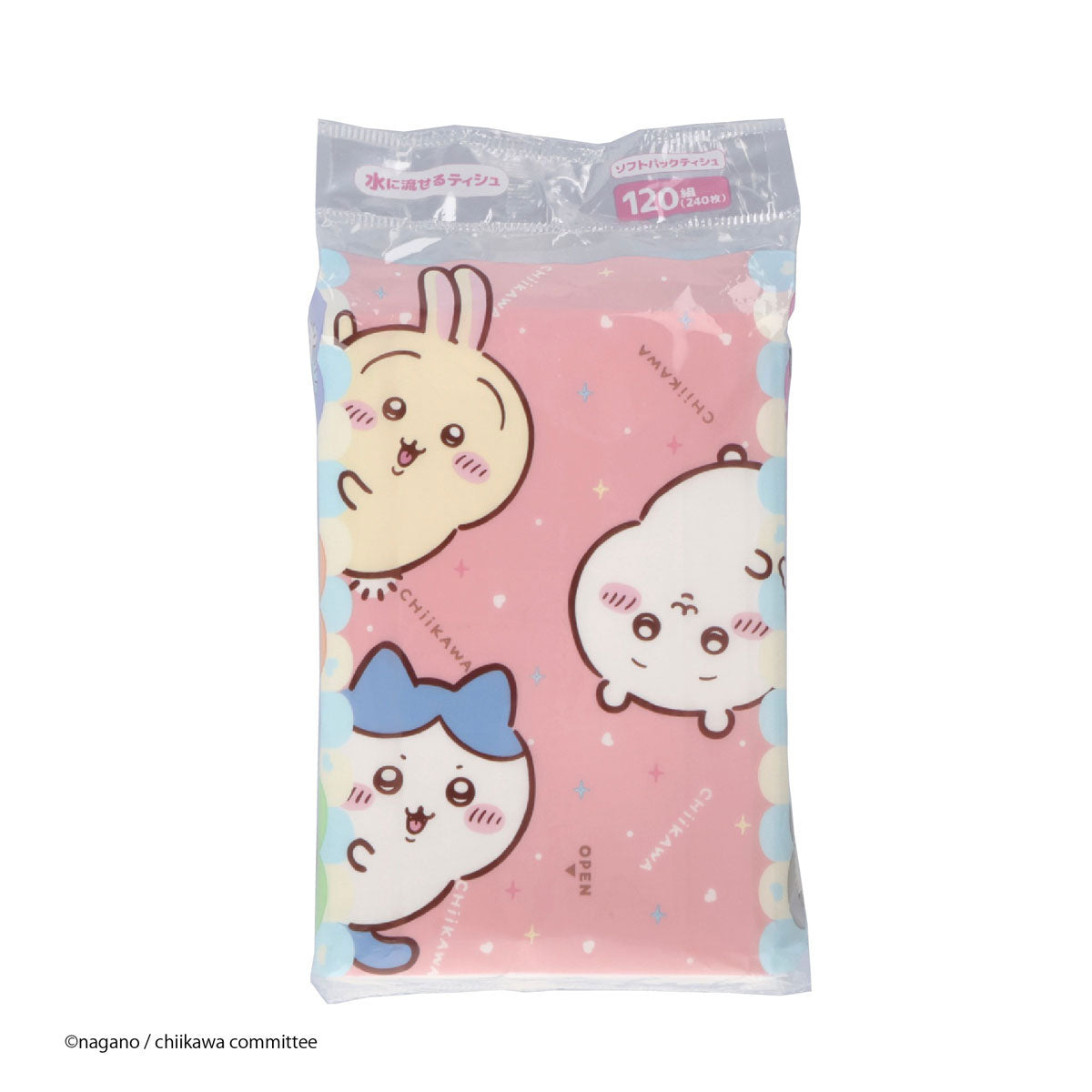 ちいかわ アニメ『ちいかわ』 ソフトパックティシュ120W