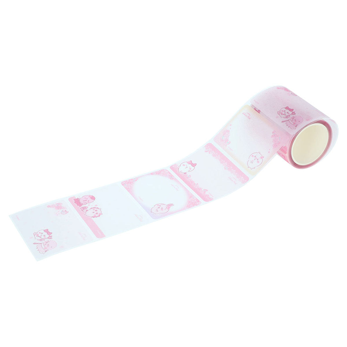 치이카와 글리터 롤 스티커 메모 (Sakura Pink・사쿠라)