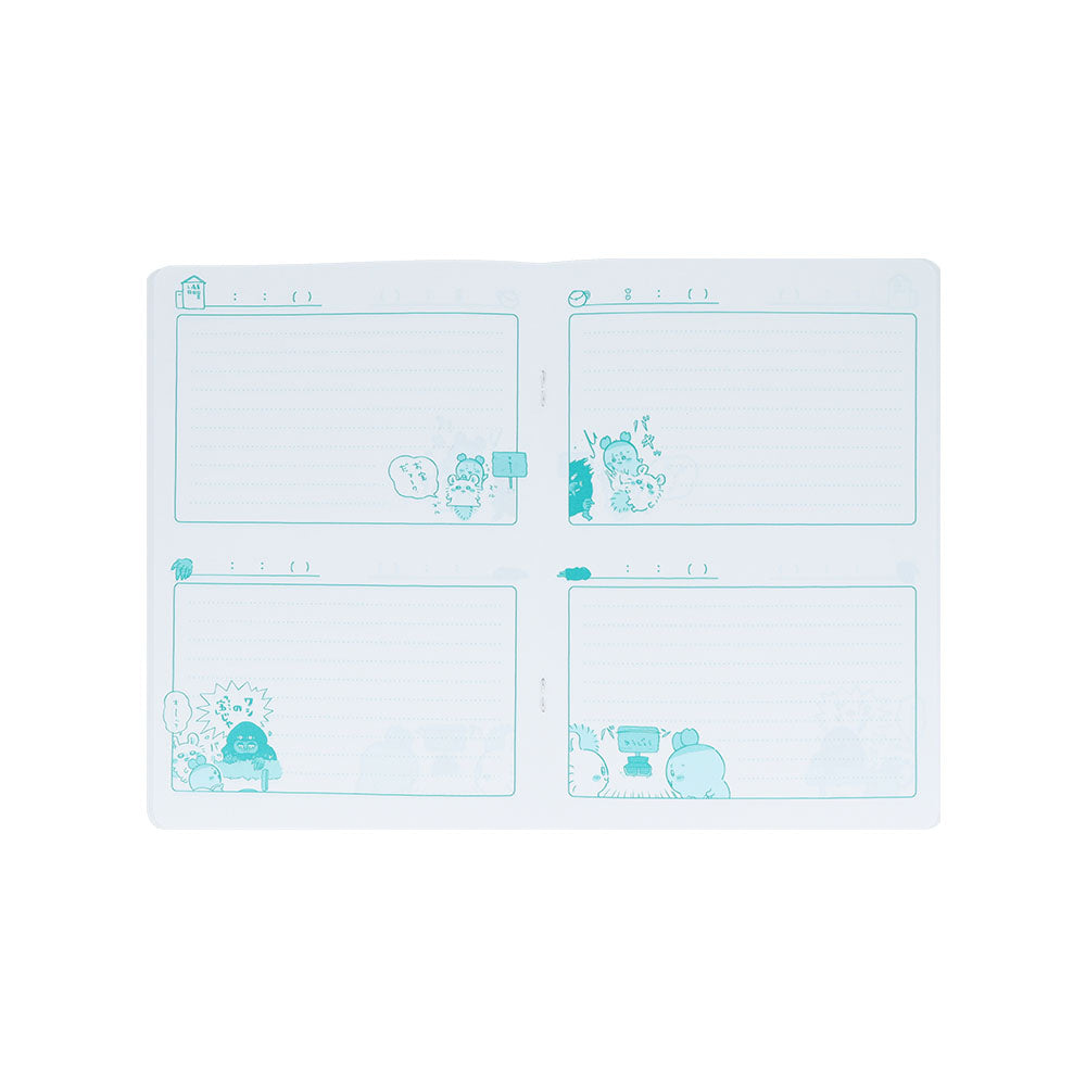 Chiikawa Adventure Log Notebook (Treasure・Momonga & Furuhonya)