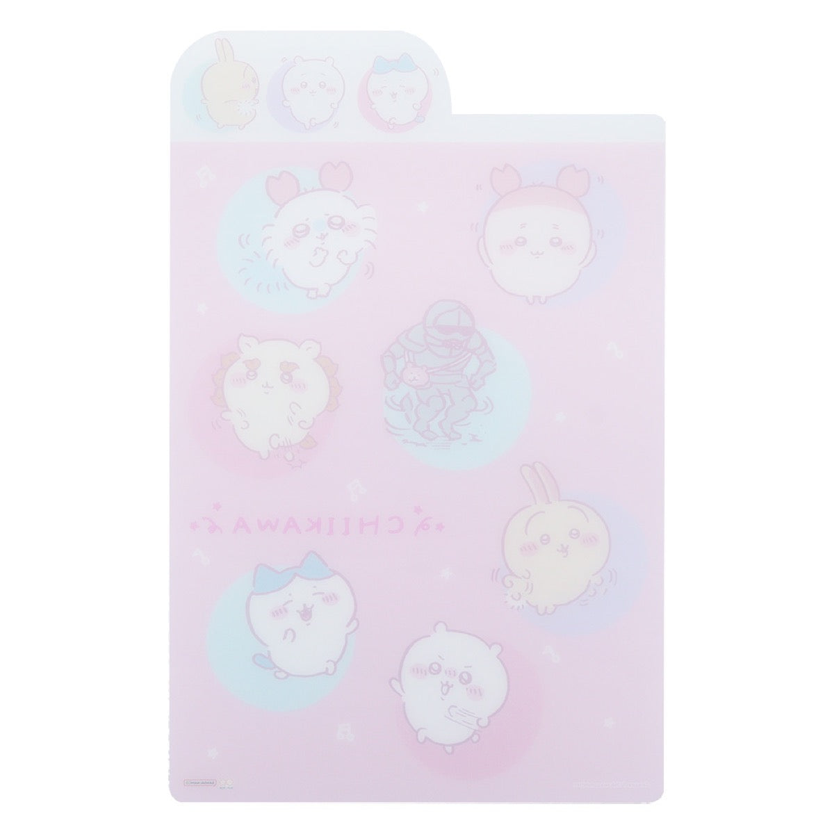 ちいかわ ダイカット下敷(ともだち)