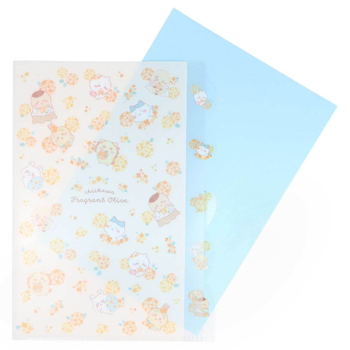 吉伊卡哇 切割透明文件夾 5P(全員)