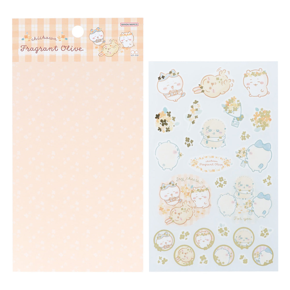 Chiikawa Sheet Stickers (Orange)