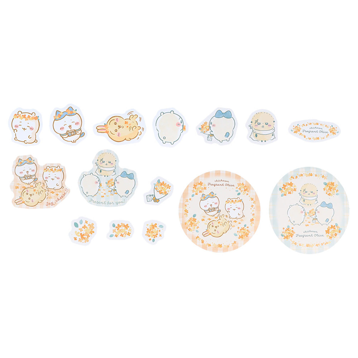 ちいかわ ペーパーバッグ入シール(チェック)