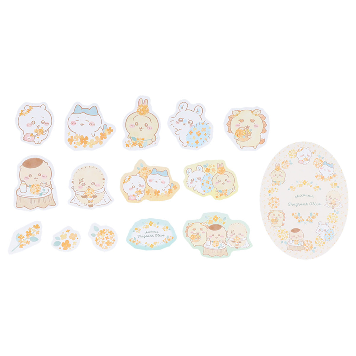 吉伊卡哇 紙袋貼紙(全員)