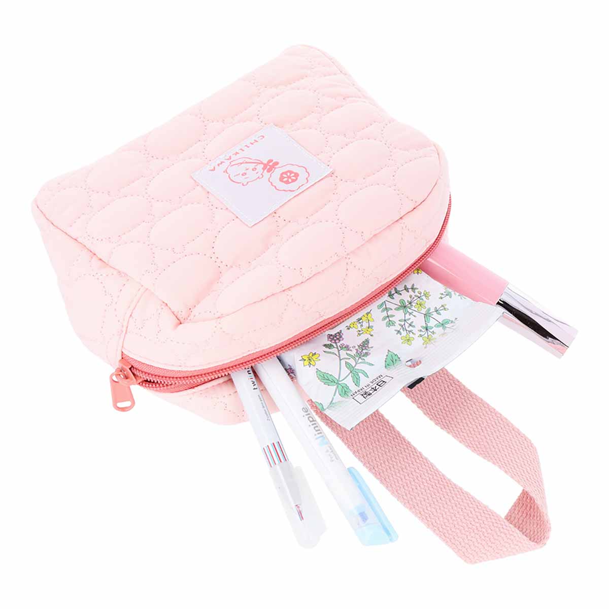 ちいかわ キルティング持ち手付ポーチ(ちいかわ)