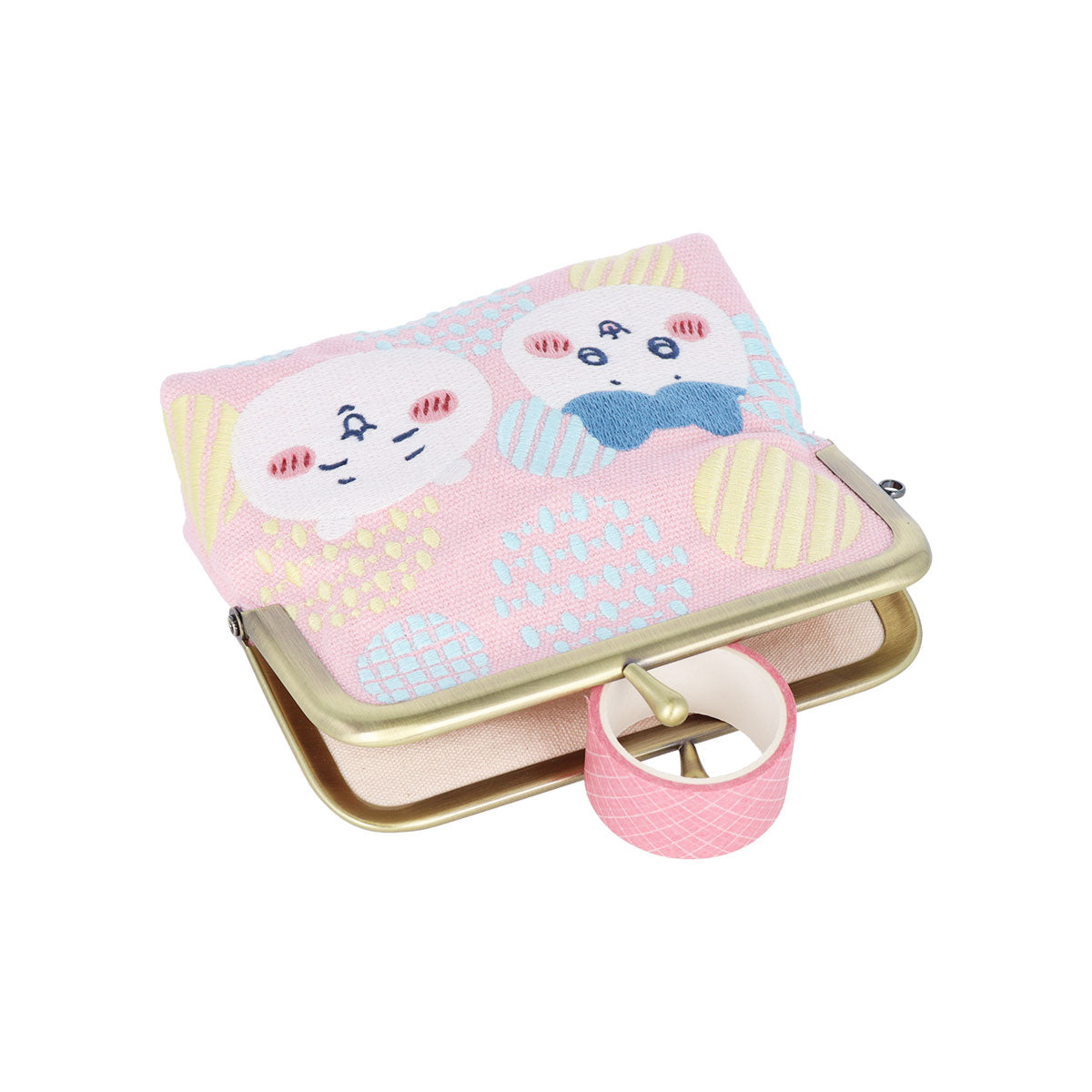 吉伊卡哇 畳绣迷你口金包(吉伊卡哇&哈奇喵)