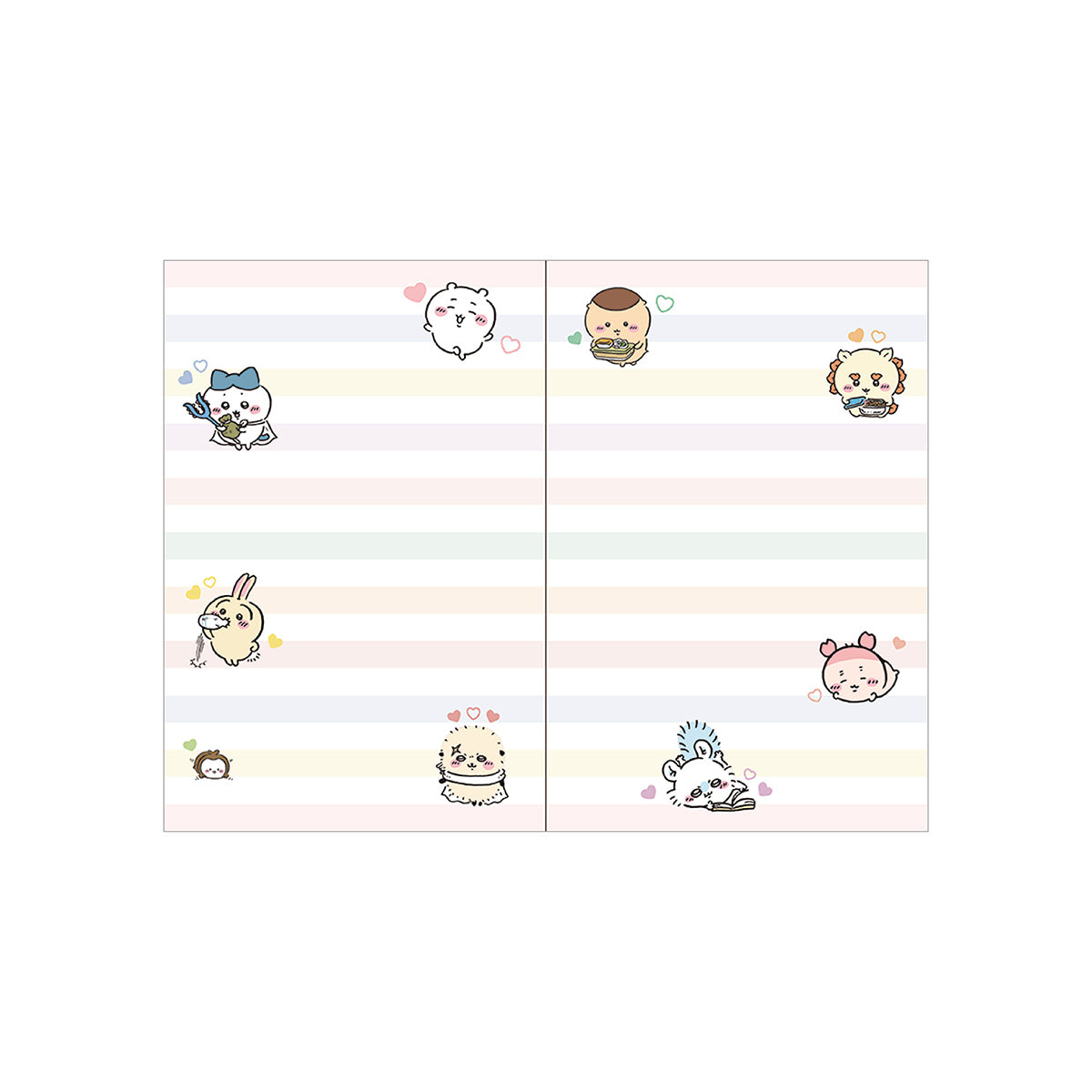 吉伊卡哇 日程本月間B7 2025(睡衣)