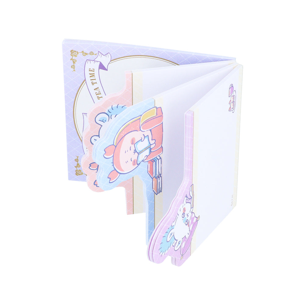 吉伊卡哇 擴型切割便簽(茶時B)