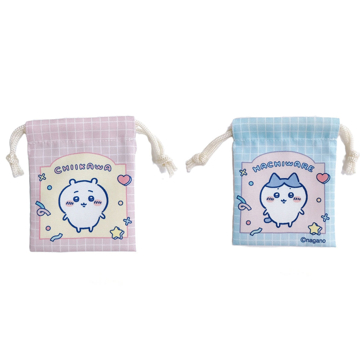 ちいかわ プチ巾着(チェック)【クレジットカード決済限定商品】