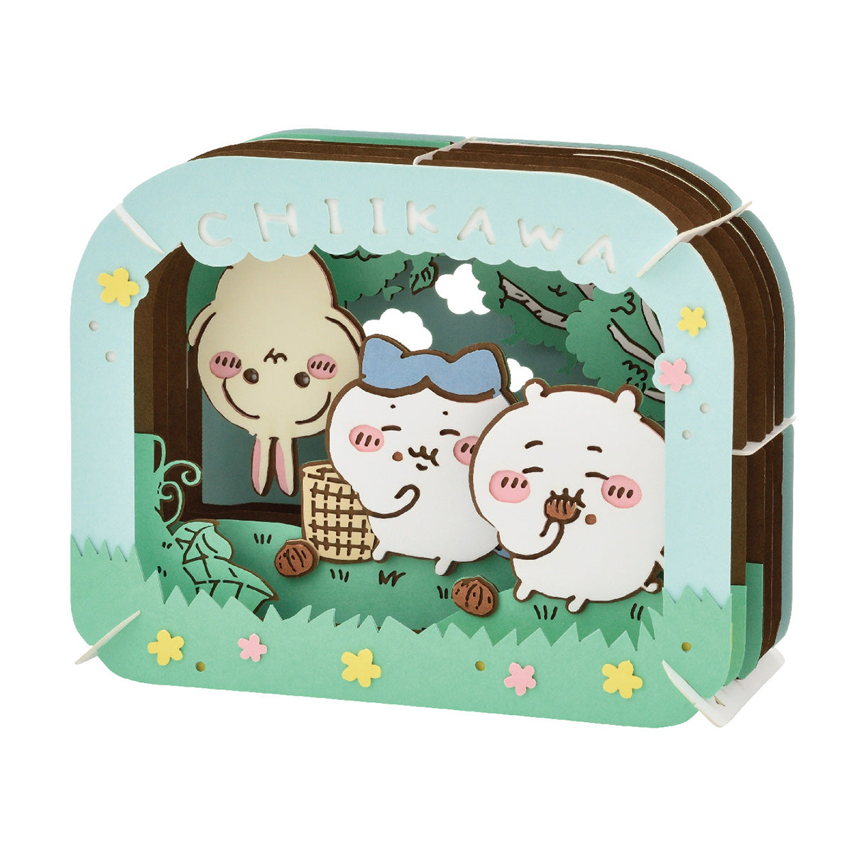 吉伊卡哇 剪纸剧场(PT-326 栗子糖的森林)