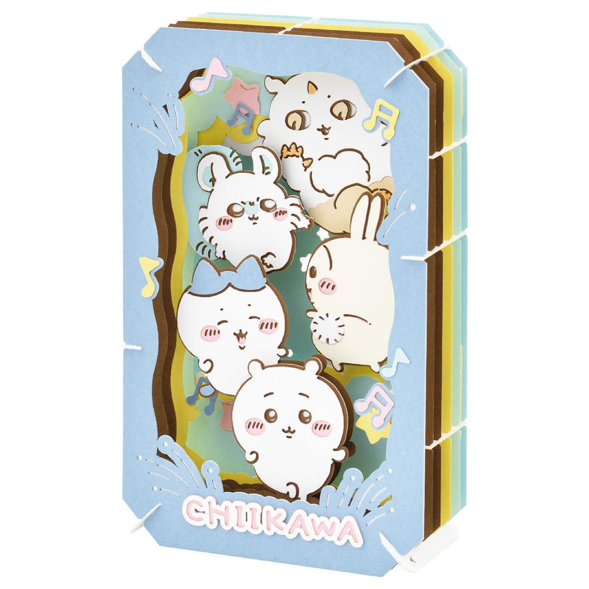 吉伊卡哇 剪纸剧场(L尺寸)(PT-L48 大家一起跳舞)