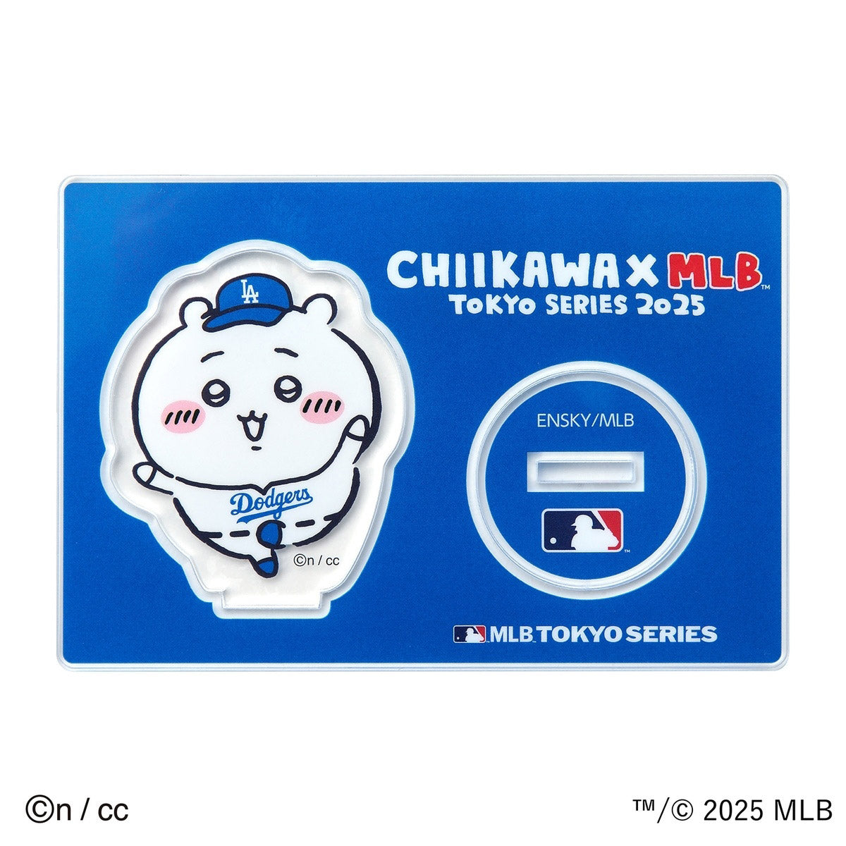 ちいかわ×MLB TOKYO SERIES アクリルスタンド①ちいかわ(ドジャース)