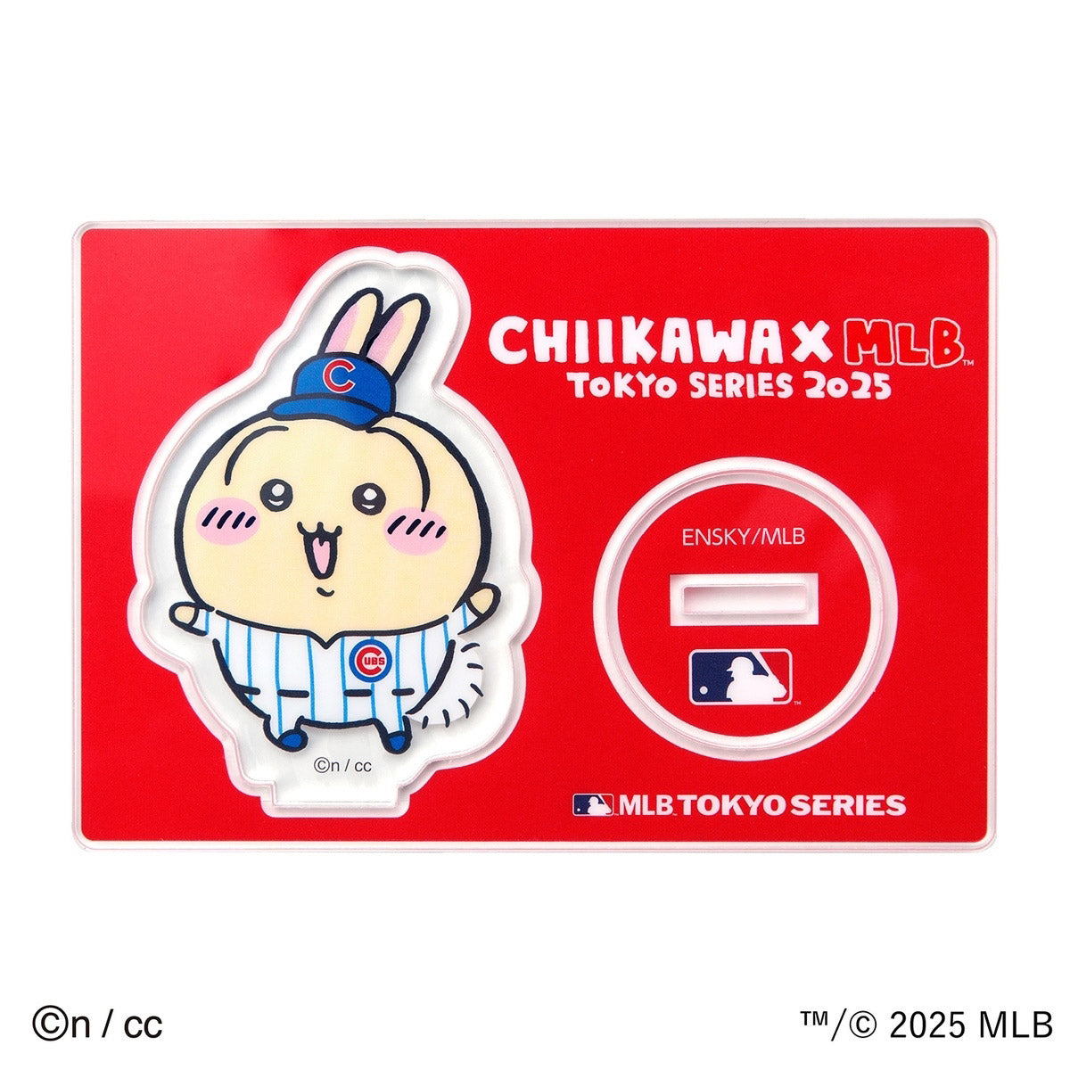 ちいかわ×MLB TOKYO SERIES アクリルスタンド⑥うさぎ(カブス)