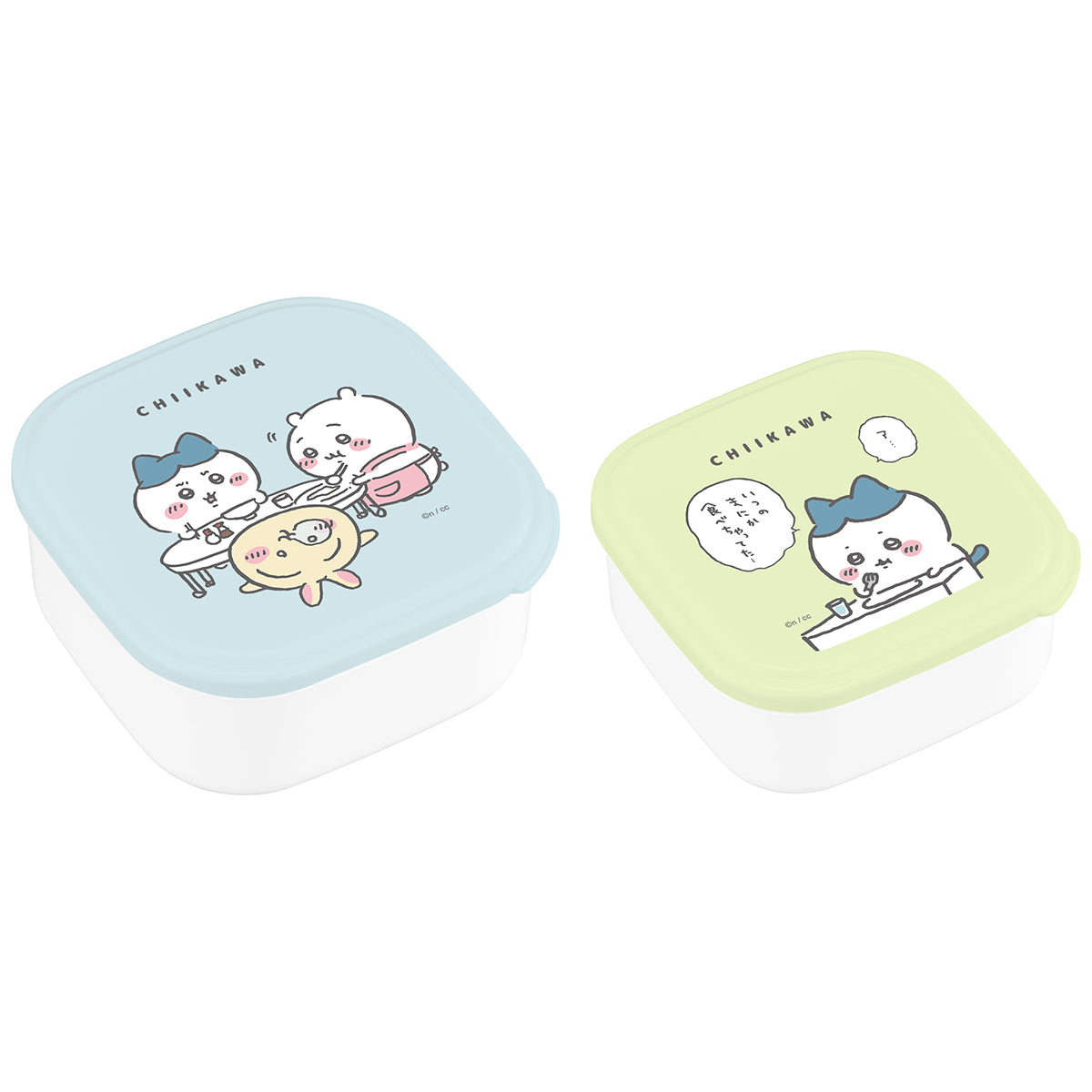 吉伊卡哇 密封便當盒2件組(討伐成功慶祝)