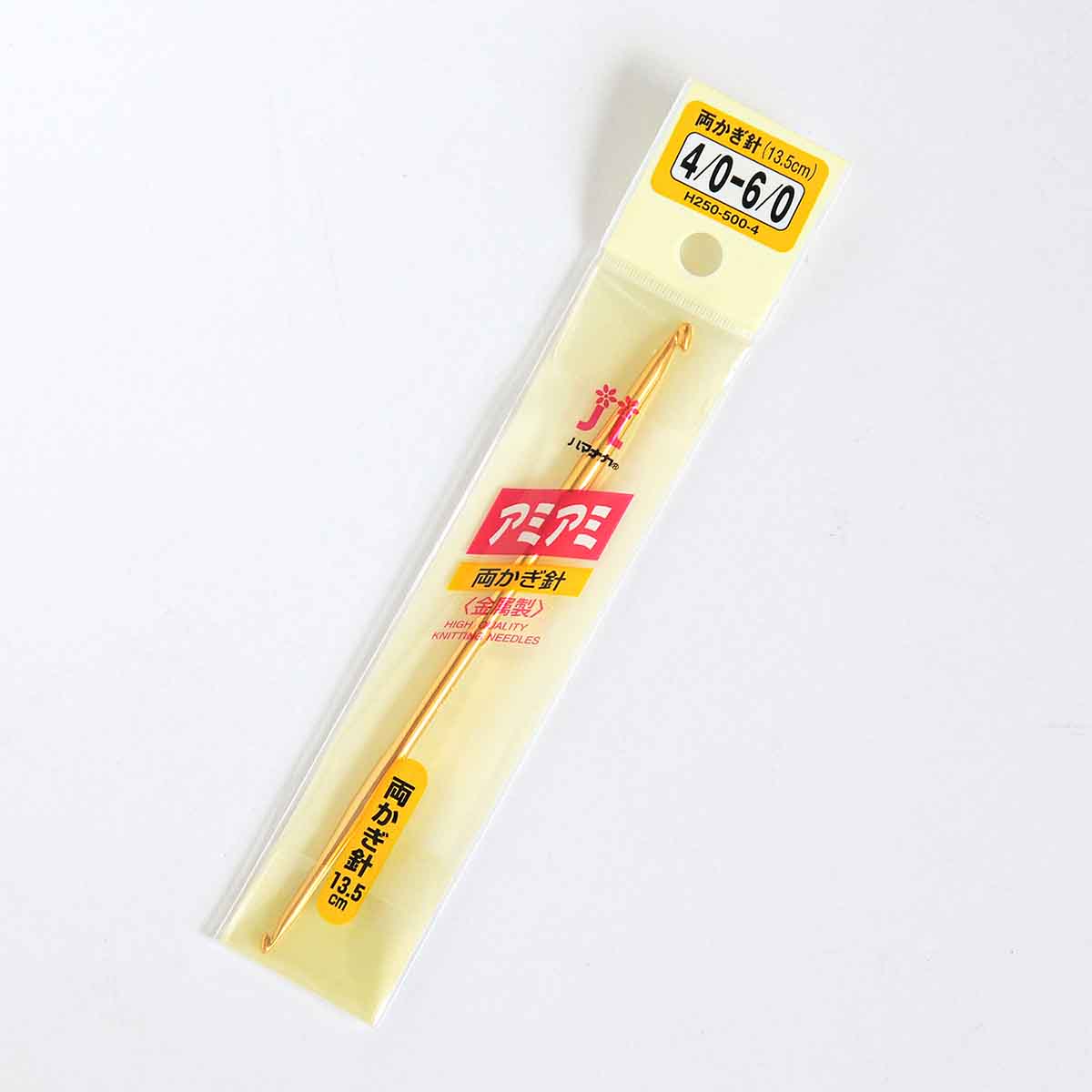 アミアミ両かぎ針(金属製)4/0-6/0号