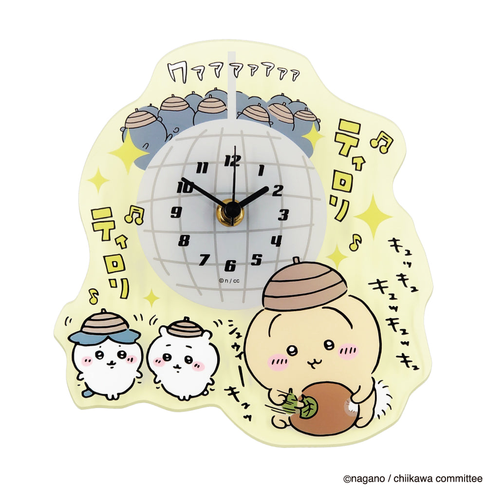 ちいかわ アクリル時計(あったんだ・・・こういう世界