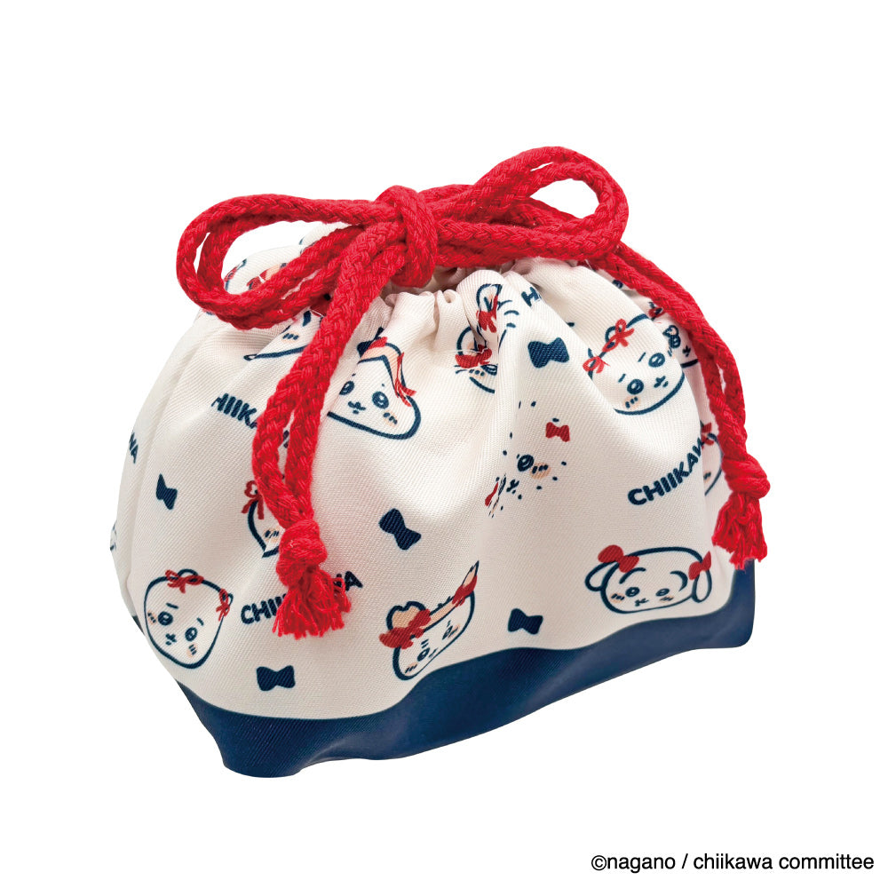 Chiikawa Lunch Drawstring Pouch (Ribbon)