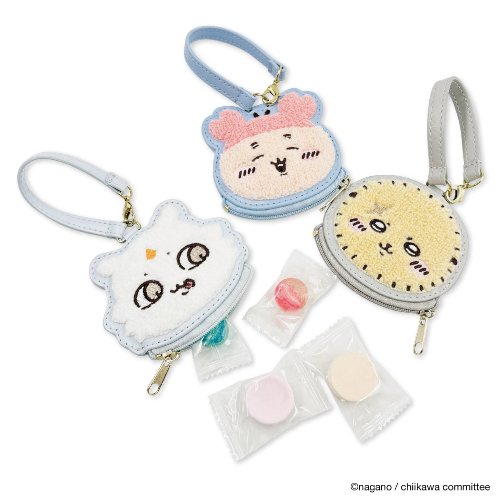 Chiikawa Sagala Mini Pouch with Face (Anoko)