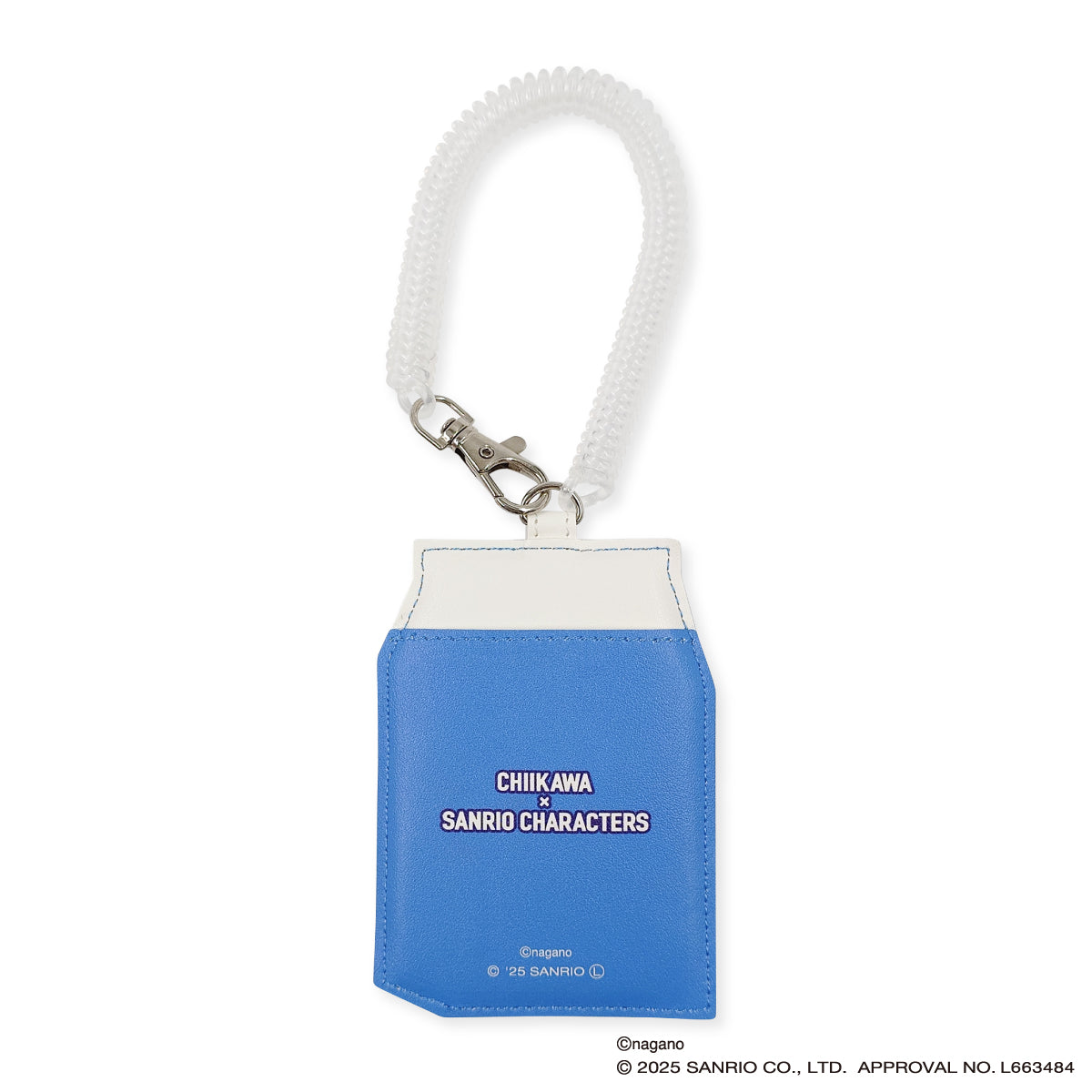 ちいかわ×サンリオキャラクターズ スーパーマーケットなフェイクダイカットパスケース(ちいかわ&シナモロール)