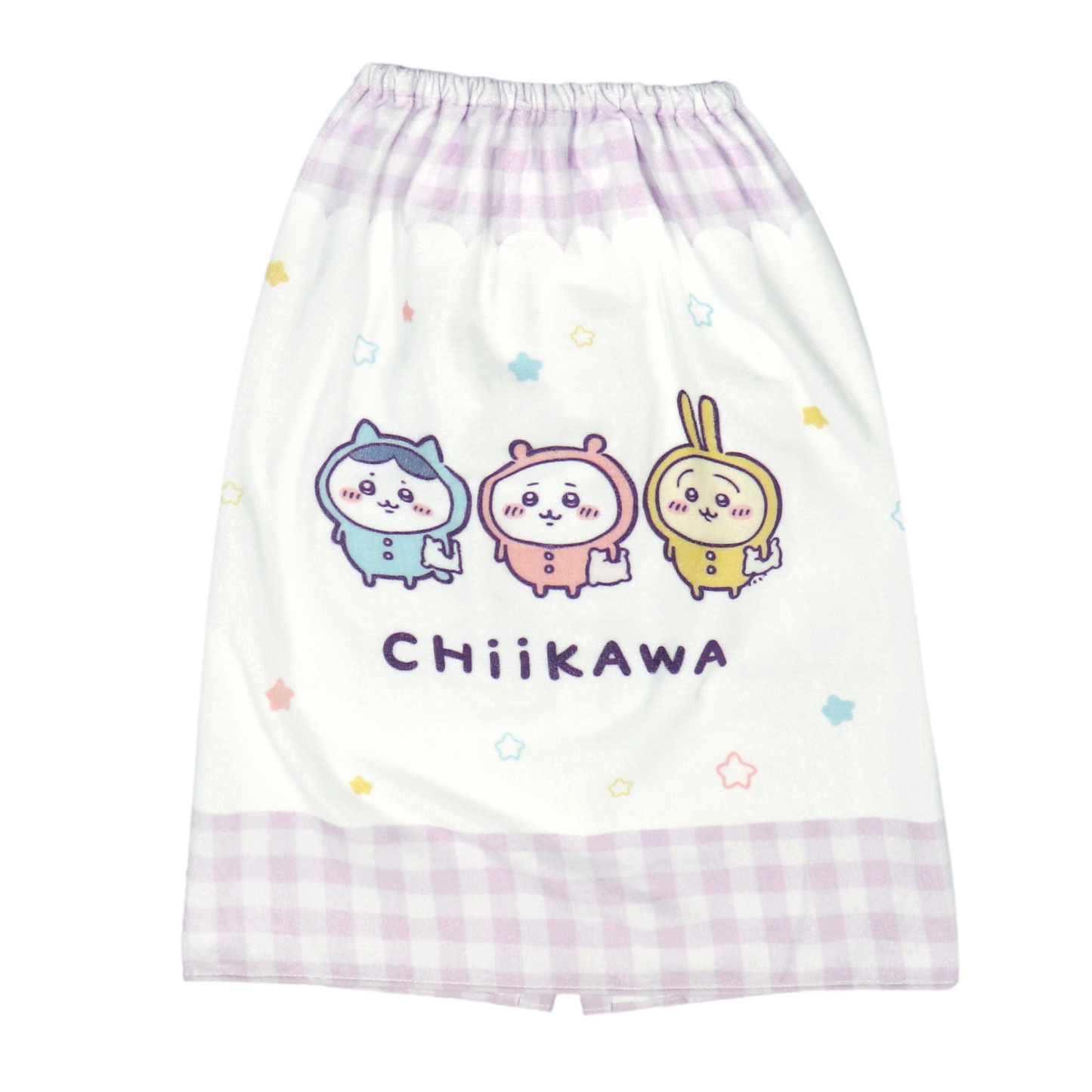 Chiikawa Anime "Chiikawa" Wrap Towel (70cm Purple)
