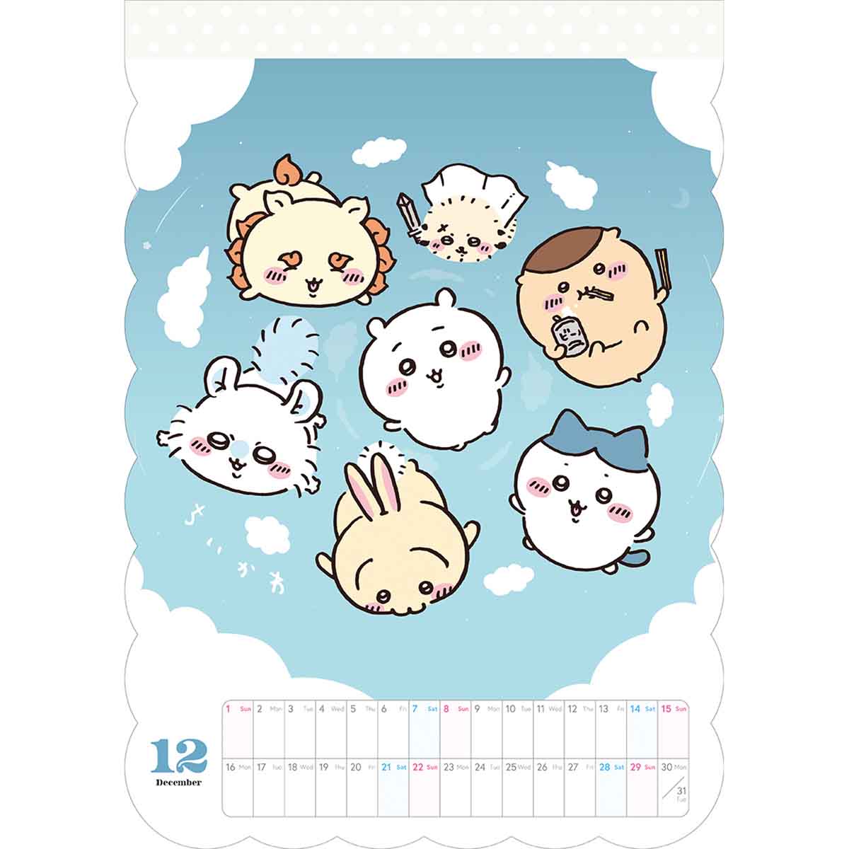 吉伊卡哇 日曆2024