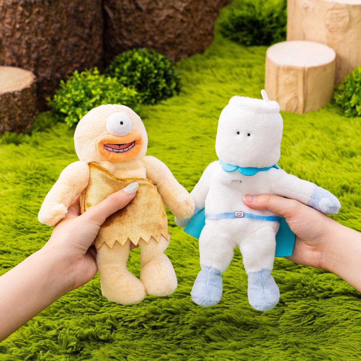 吉伊卡哇樂園 蓬鬆軟塌塌玩偶 (Mucha-uman)