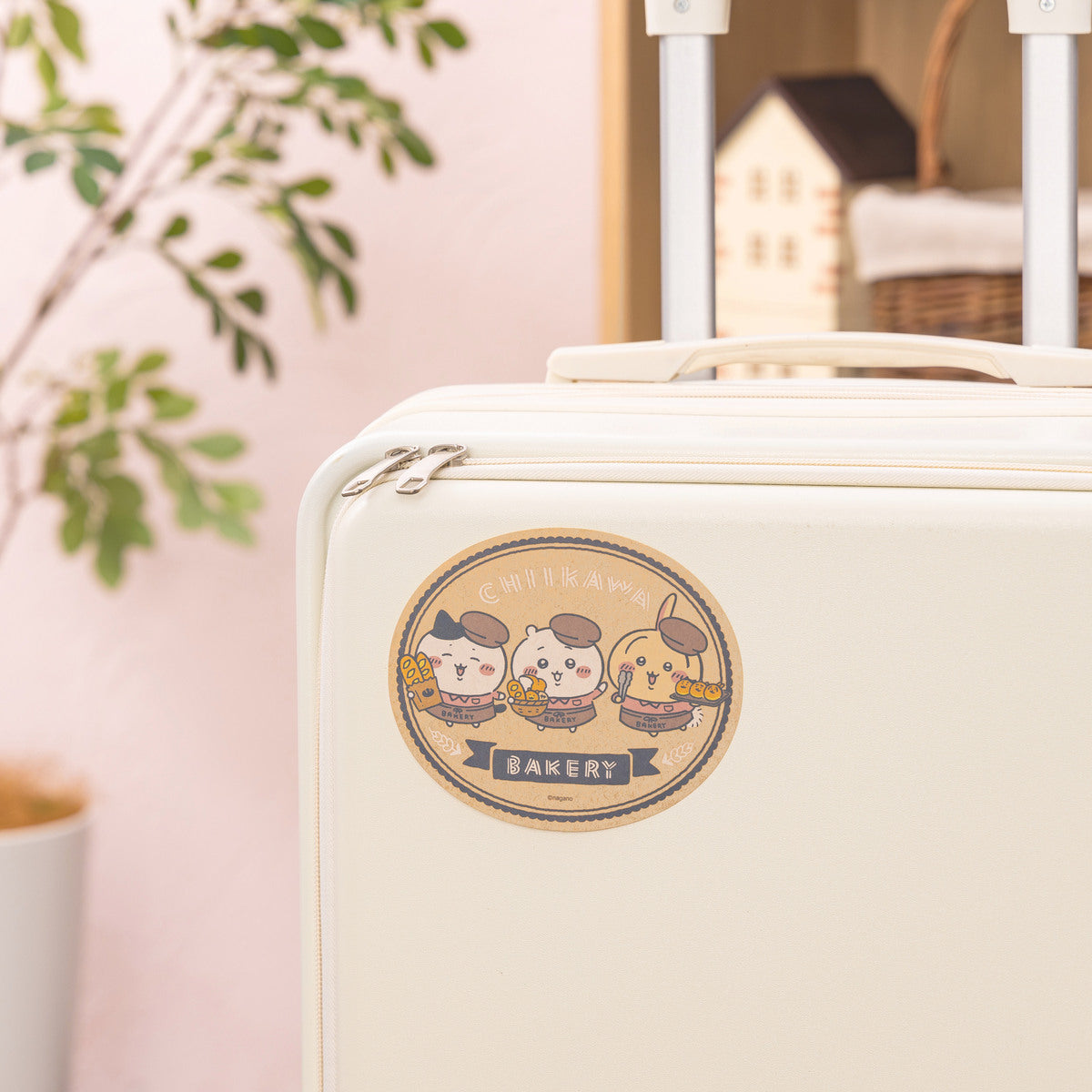 ちいかわ ちいかわベーカリー クラフト素材の大きめステッカー(メインビジュアル)