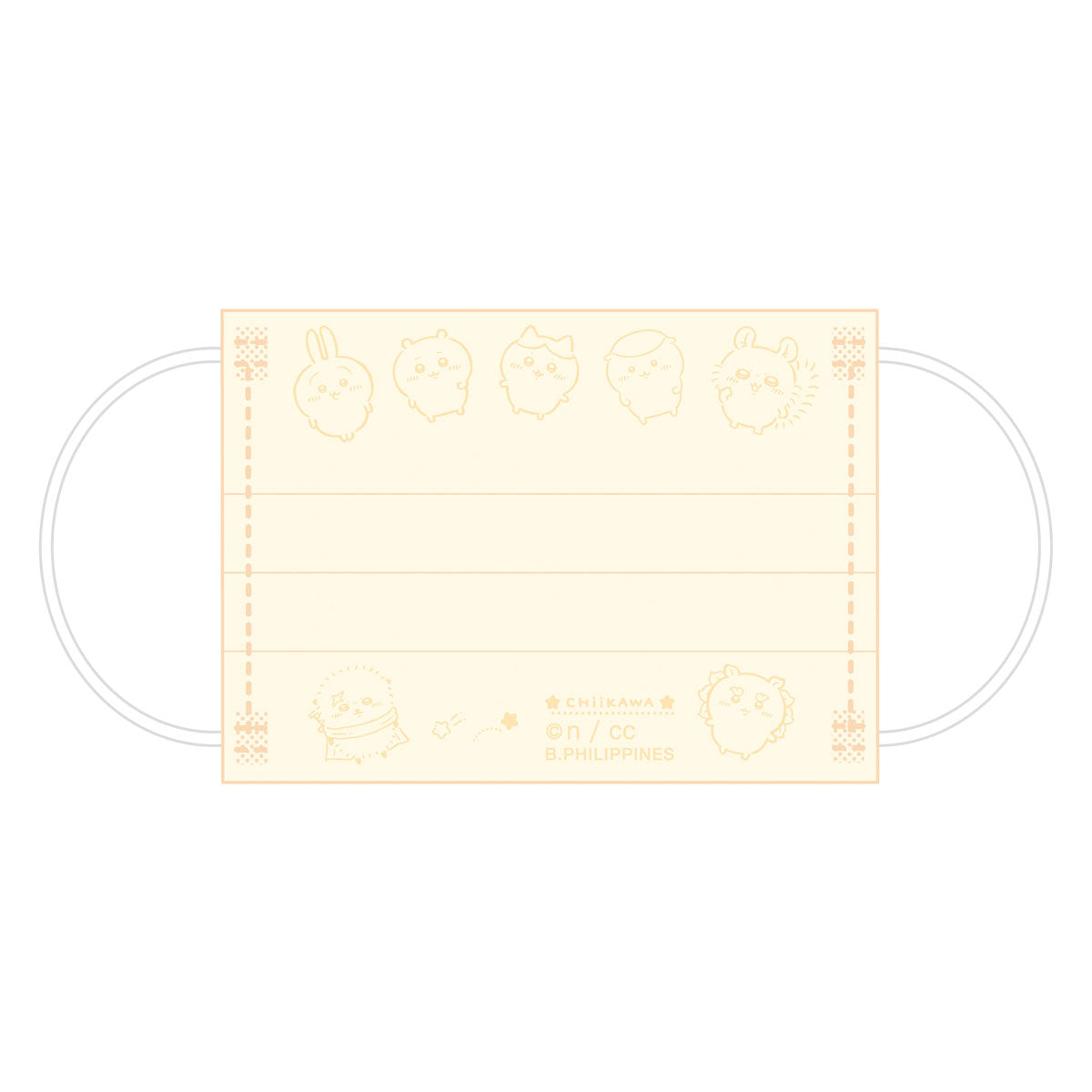 吉伊卡哇 動畫版《吉伊卡哇》角色圖案大容量口罩 30枚入 (兒童尺寸)