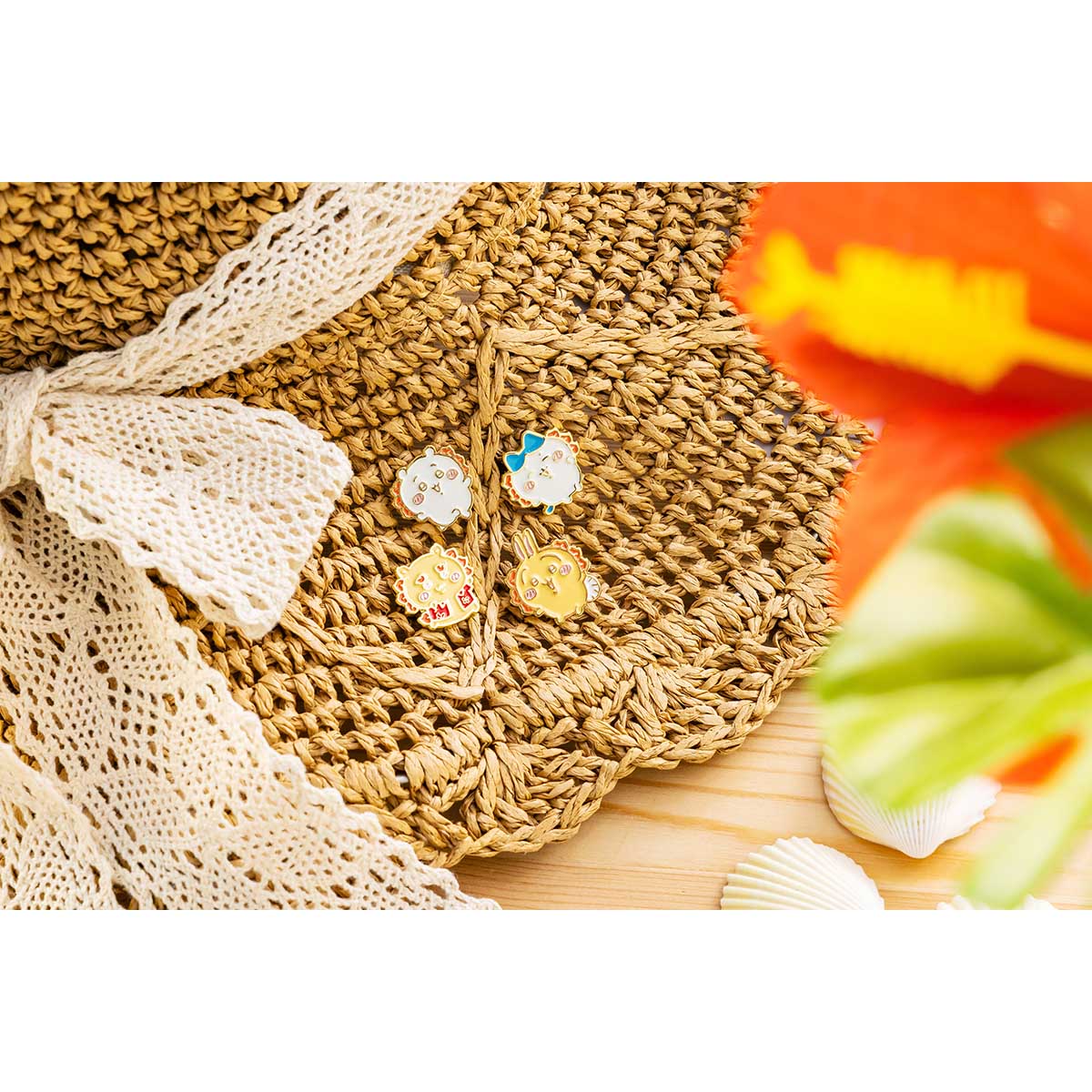 치이카와 시사 축제!!! 핀 뱃지 (우사기)