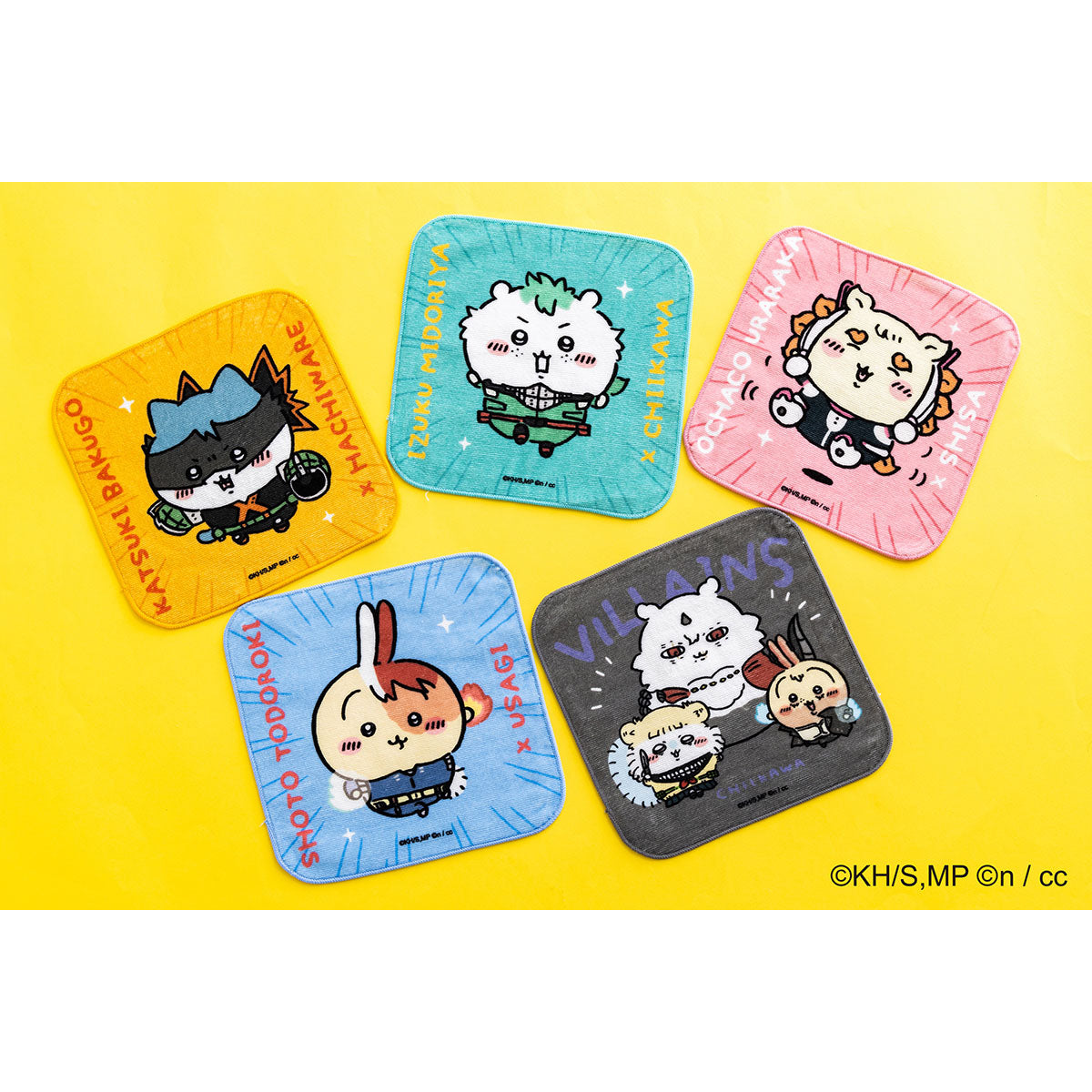 My Hero Academia × Chiikawa Hand Towel (Ochako Uraraka × Shisa)