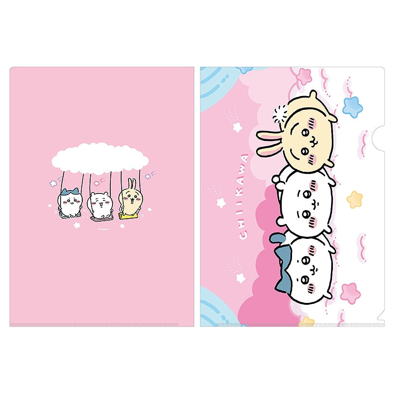 ちいかわ なかよしおでかけクリアファイル