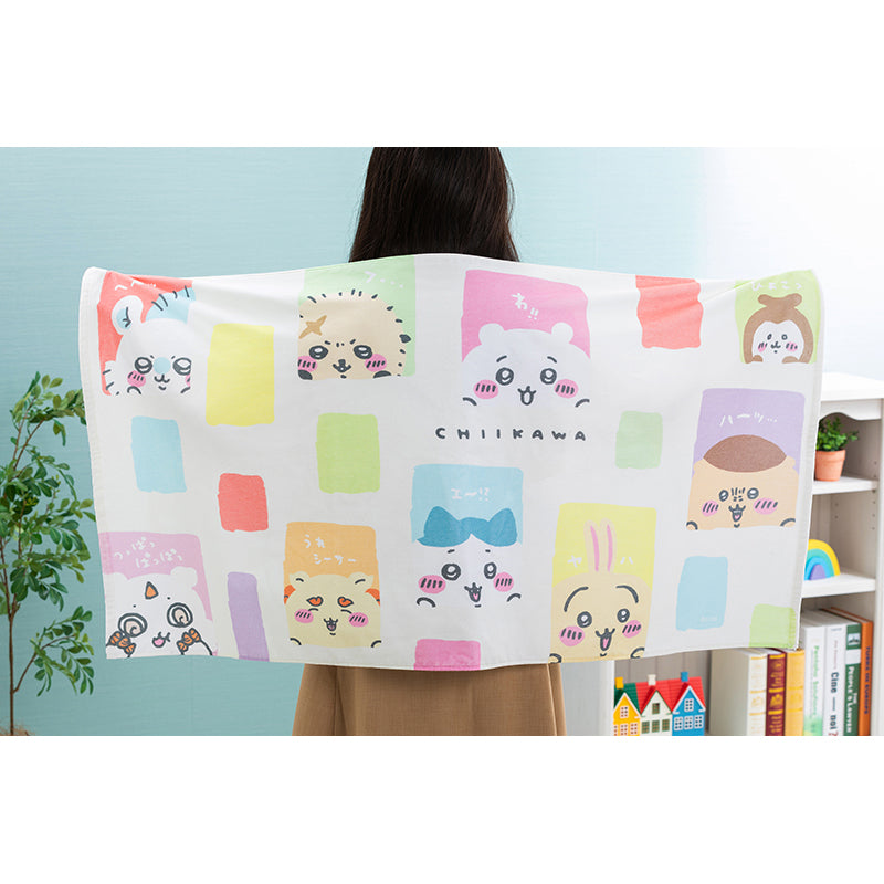 吉伊卡哇 偷偷探出头 浴巾