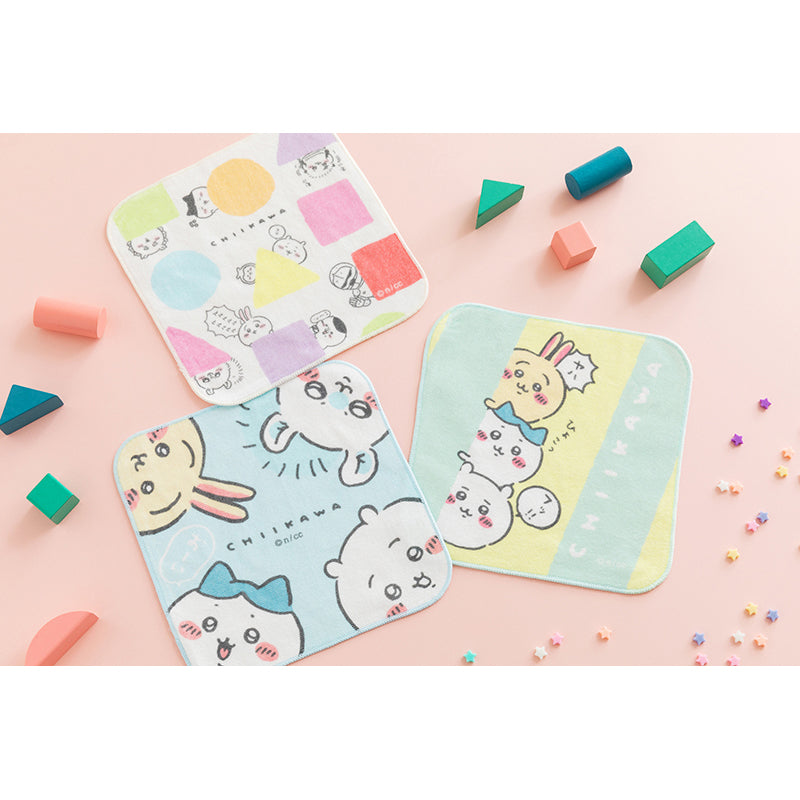 吉伊卡哇 偷偷探出头 手巾(并排偷偷探头)