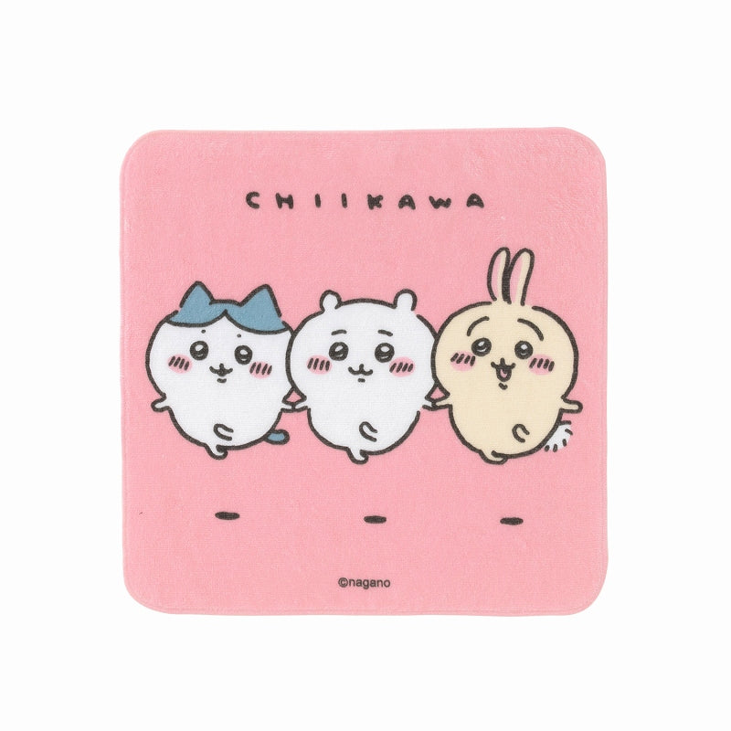 ちいかわ なかよしおでかけ大きめハンドタオル(ジャンプ)