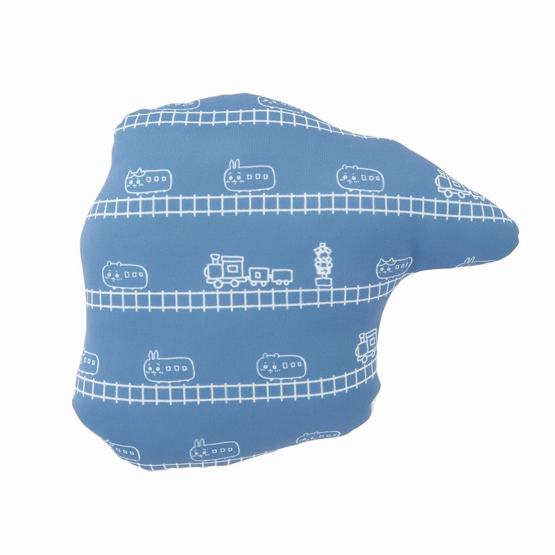 Chiikawa Station Staff Yuru-Cut Cushion (Hachiware)