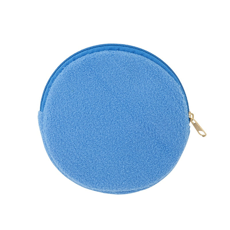 치이카와 사가라 자수 둥근 파우치 (하치와레)