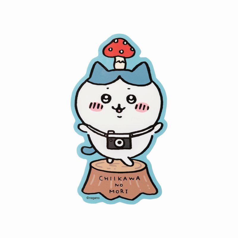 吉伊卡哇 輕鬆切割大貼紙(蘑菇八割)