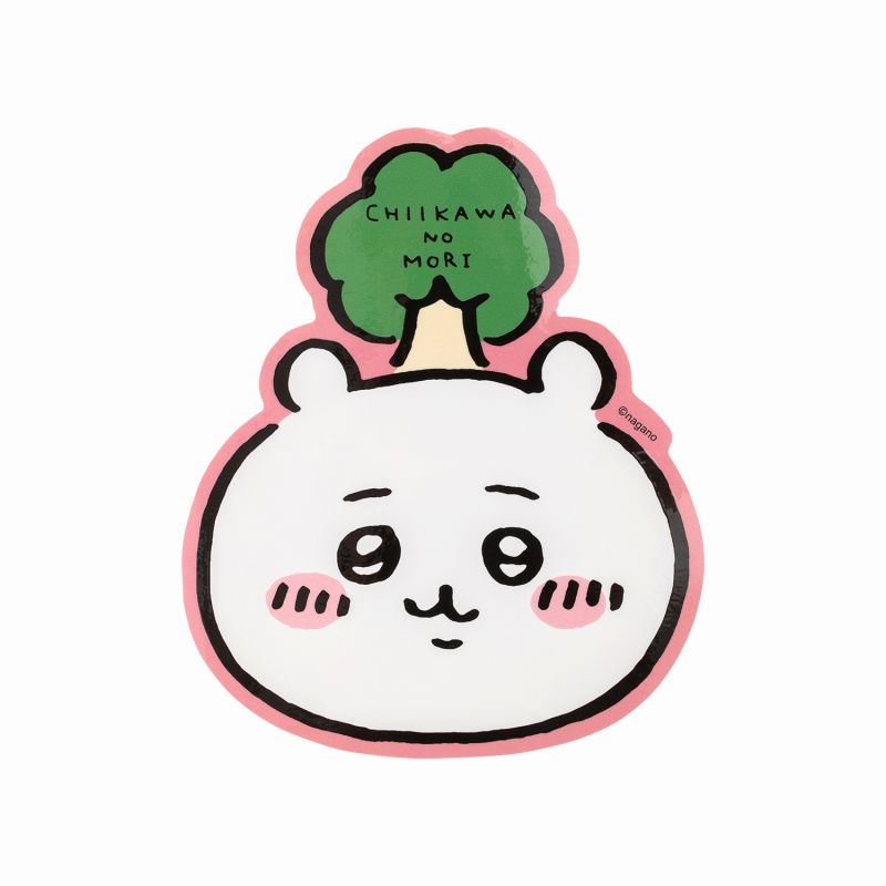 ちいかわ ゆるカットビッグステッカー (木のちいかわ)