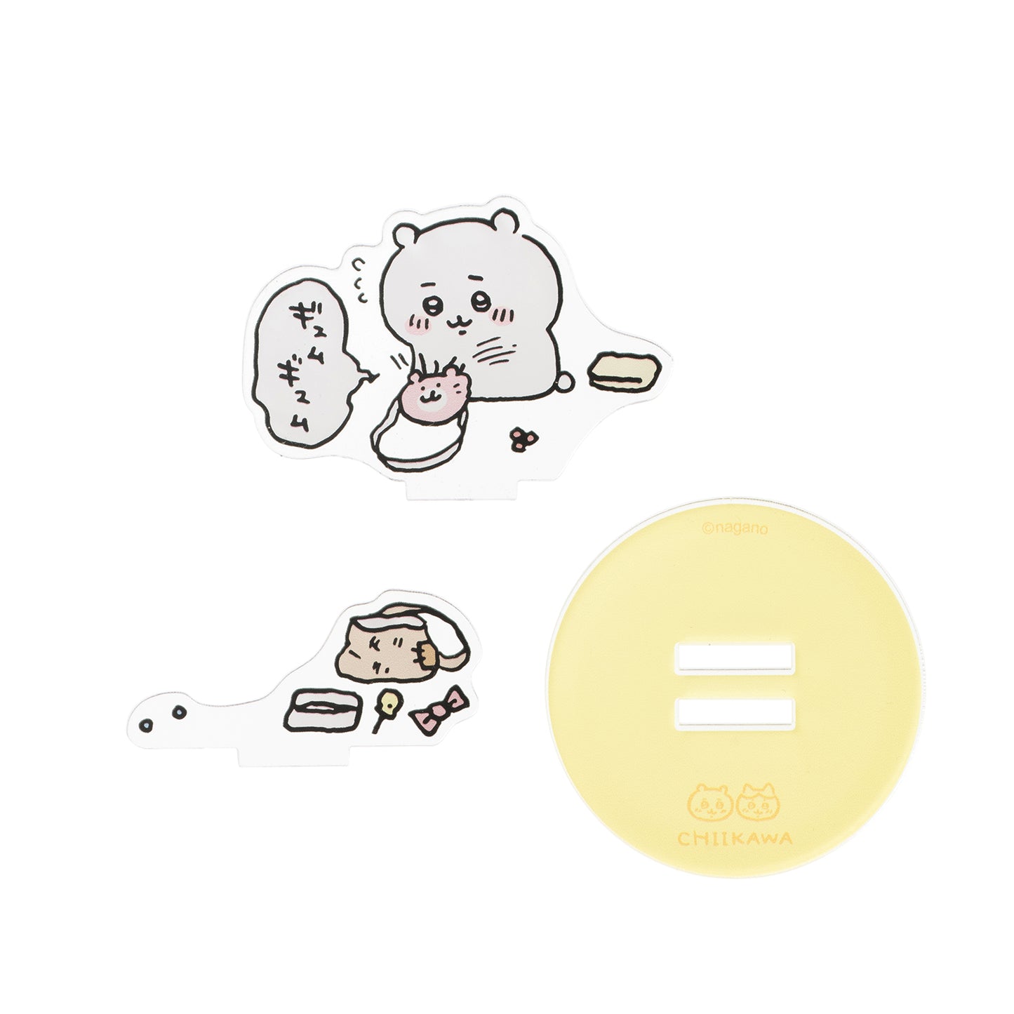 Chiikawa Good friends Outing Petit Acrylic Stand (Preparing Outing)