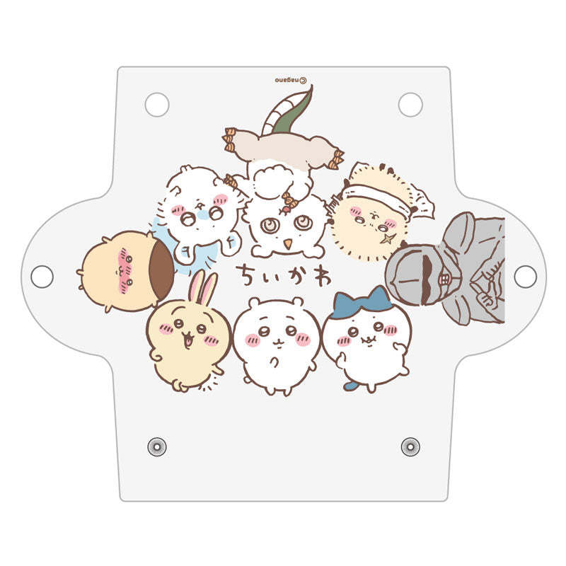 吉伊卡哇 透明多功能小袋(整齐排列)