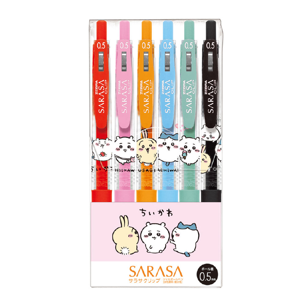 ちいかわ SARASAボールペン6色セット | ちいかわマーケット