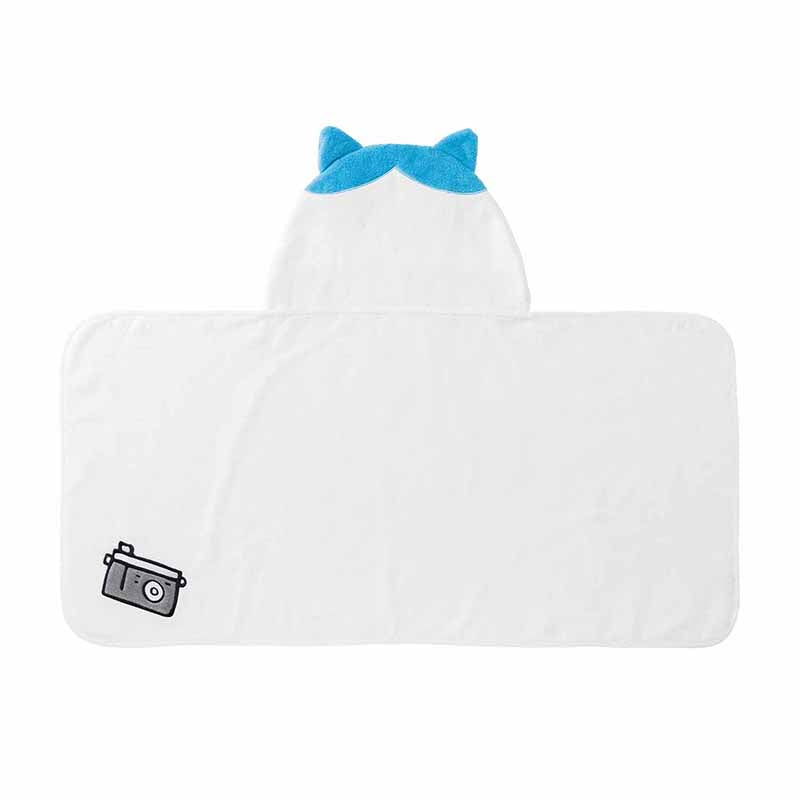 Chiikawa Hooded Bath Towel (Hachiware)
