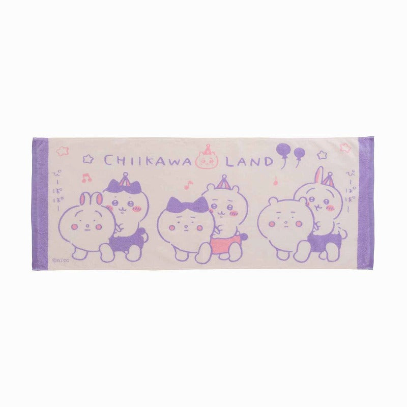 Chiikawa Land Face Towel