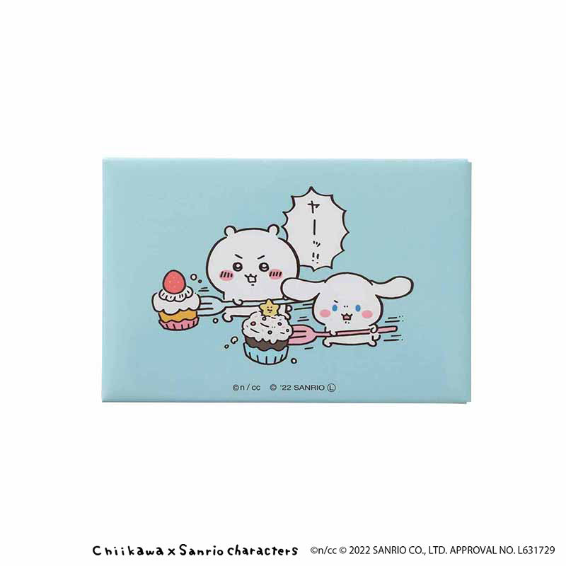 吉伊卡哇×三麗鷗角色 方形磁鐵(YA!)