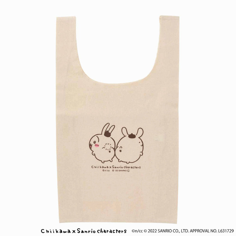 吉伊卡哇×三麗鷗角色 市集包(兔子・POMPOMPURIN)